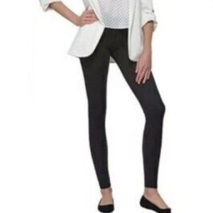 NWT Felina Legging Wide Waistband Suede Mid Rise Athleisure Pants M $60 FFF252